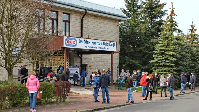 Opóźnienie w dostawie szczepionek do punktu przy Belzackiej