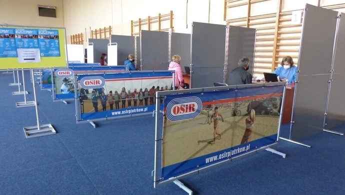 Punkt szczepień populacyjnych działa pełną parą