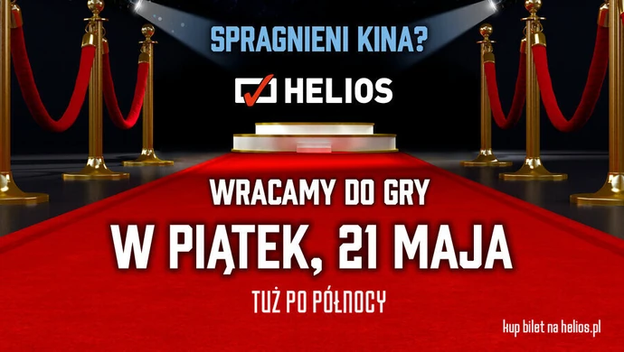 Kino Helios ponownie otwarte