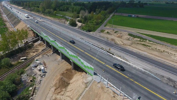 Zmiany na budowanej A1. Znikną ronda w Jeżowie
