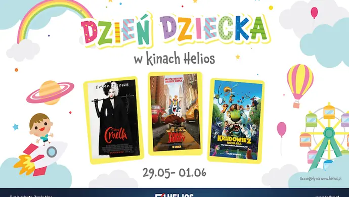 Dzień Dziecka w kinie Helios