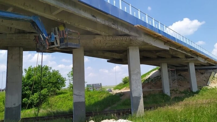 Wiadukt w Siomkach będzie przejezdny 30 czerwca