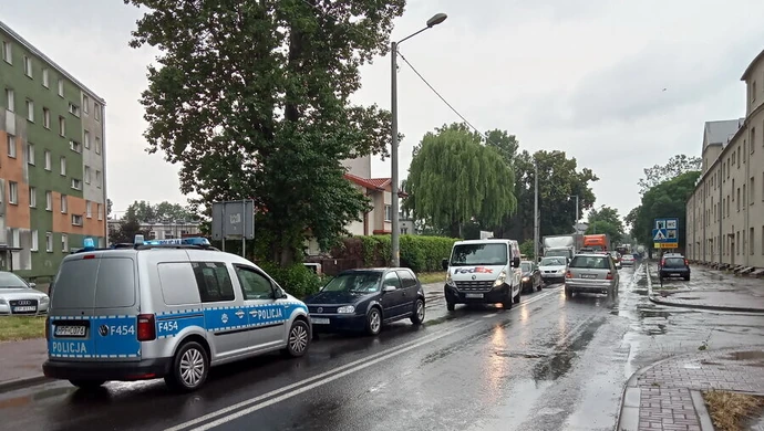 Nie zdał i odjechał własnym autem