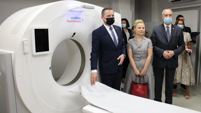 Piotrkowski szpital wzbogacił się o nowy tomograf