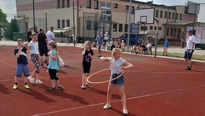 Spartakiada wakacyjna w Woli Krzysztoporskiej