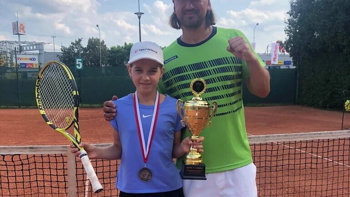 Medal piotrkowskiej tenisistki w Bielsku-Białej