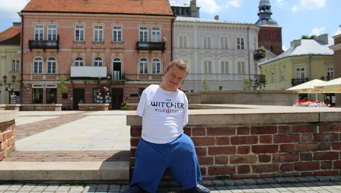 Niepełnosprawność nie przeszkodziła mu w rozwijaniu pasji i zarażaniu optymizmem innych