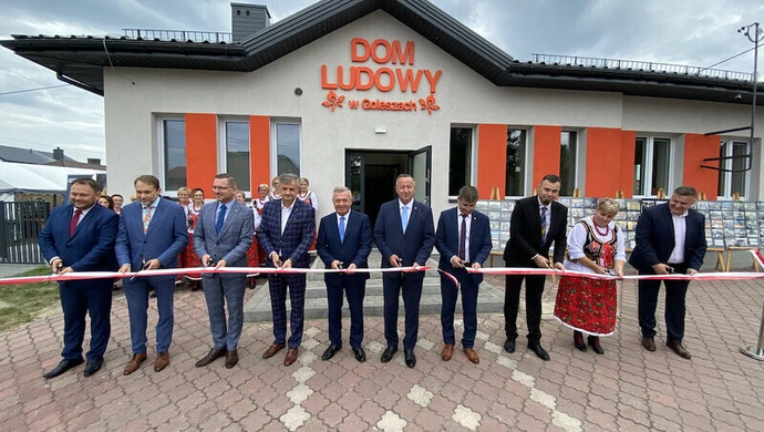 Dom Ludowy w Goleszach Dużych oddany do użytku