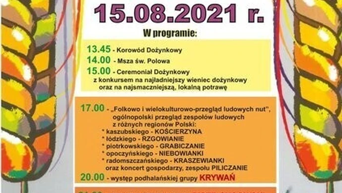 Piotr Cugowski gwiazdą Święta Gminy Sulejów i Dożynek w Kłudzicach