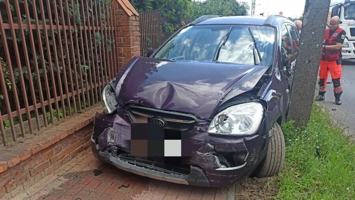 Trzy samochody zderzyły się w Sulejowie