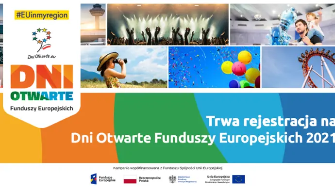 Trwa rejestracja na Dni Otwarte Funduszy Europejskich 2021