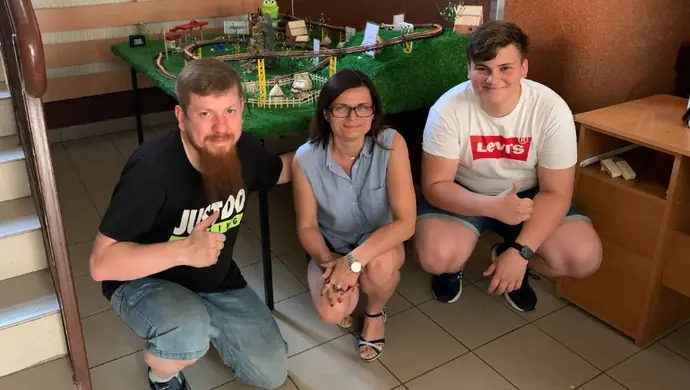 Magnetyczny pociąg z SP 8 pomoże w nauce!