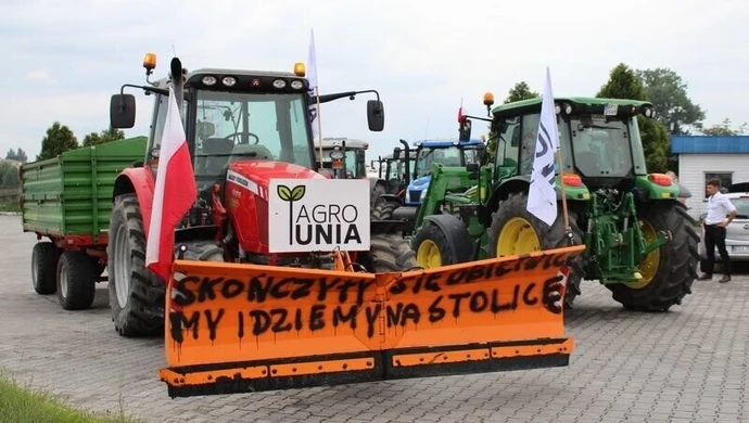 Rolnicy chcą ponownie zablokować DK12 w Srocku