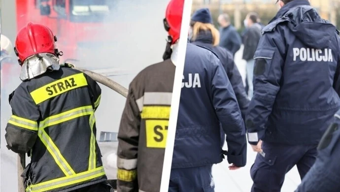 Po 300 tys. zł na sprzęt dla straży pożarnej i policji