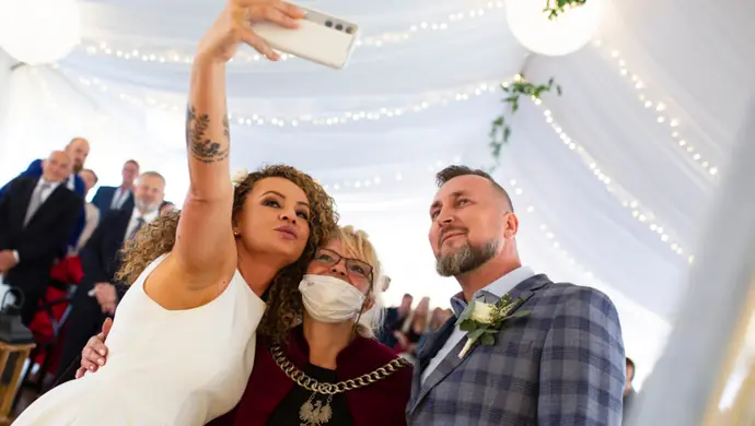 Nasz redakcyjny kolega stanął na ślubnym kobiercu