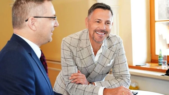 Krzysztof Ibisz pomaga promować łódzkie