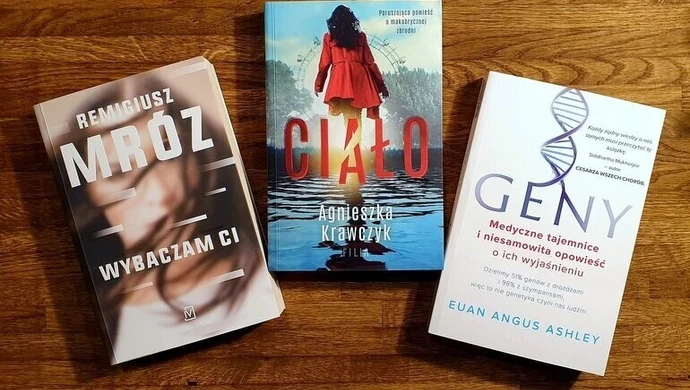 Książka na weekend - nowa powieść Remigiusza Mroza i ciekawostki o genach