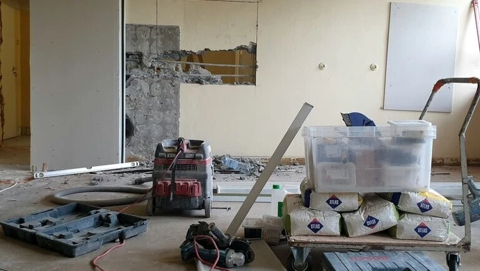 Pracownia RTG w remoncie