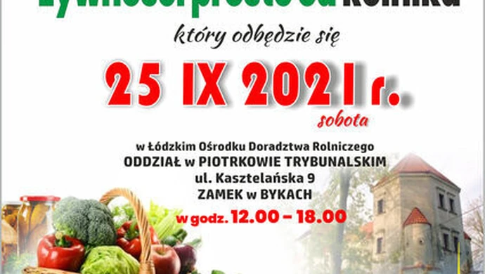 Jarmark żywności prosto od rolnika