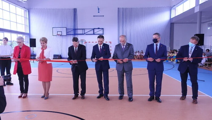 Nowa sala gimnastyczna w Aleksandrowie