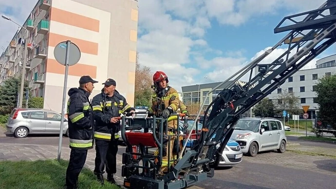 Pożar na wysokościach