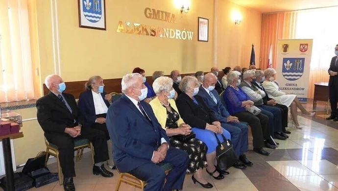 Złote gody w Aleksandrowie