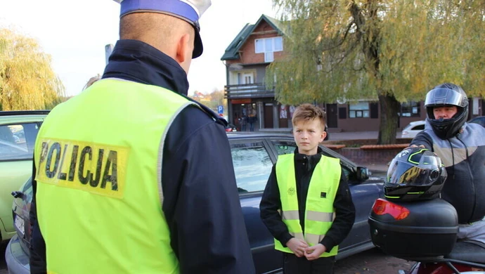 Policja namawiała, aby "świecić przykładem"