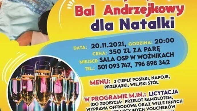 Andrzejkowy bal dla Natalki