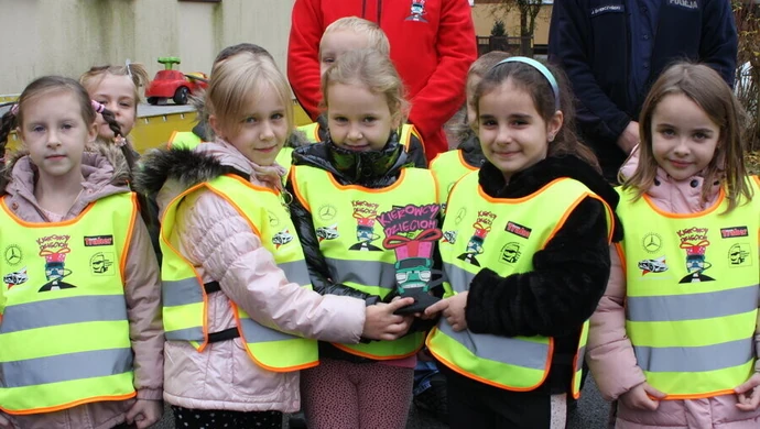 Odblaski od kierowców dla przedszkolaków