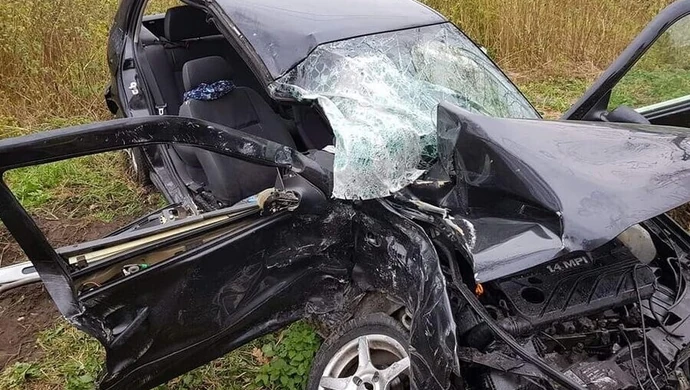 Groźny wypadek w gminie Sulejów