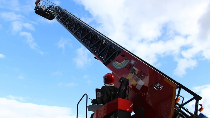 50 osób ewakuowanych. Pożar w Piomie Odlewni