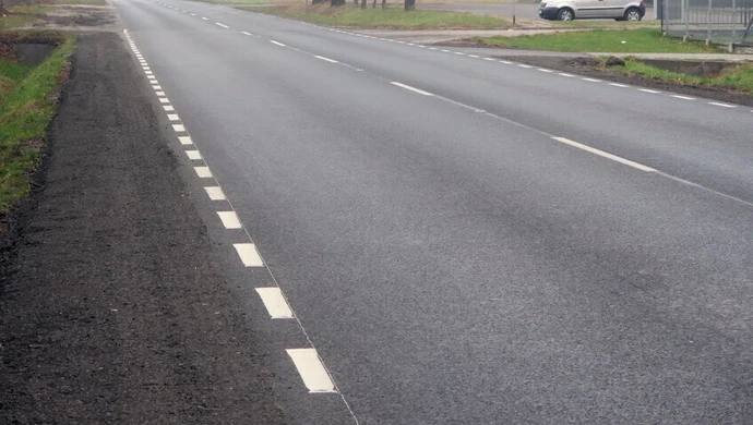 Krakowskie Przedmieście z nową nawierzchnią