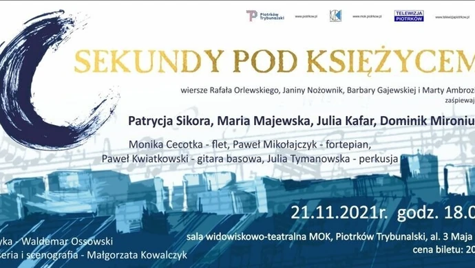 "Sekundy pod księżycem" - niezwykły koncert w MOK