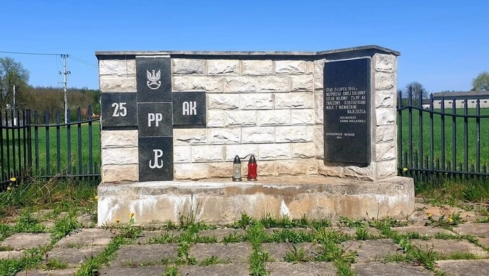 Odkrywamy znane i nieznane - pomnik w Barkowicach Mokrych