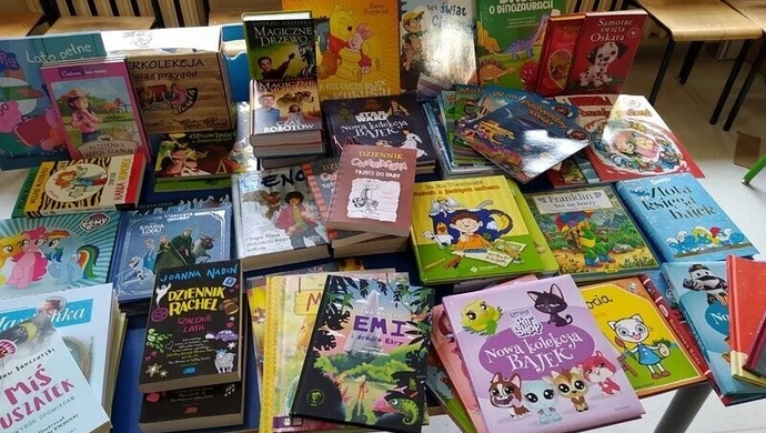 "Książka mówi" w Szkole Podstawowej w Krzyżanowie