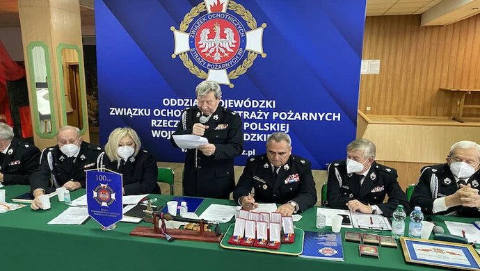 Wojewódzkie obrady OSP w Wolborzu