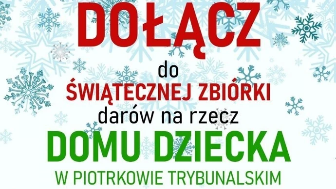 Świąteczna zbiórka dla maluchów