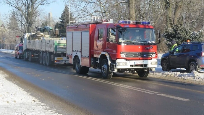 Niebezpieczne zderzenie na Krakowskim Przedmieściu