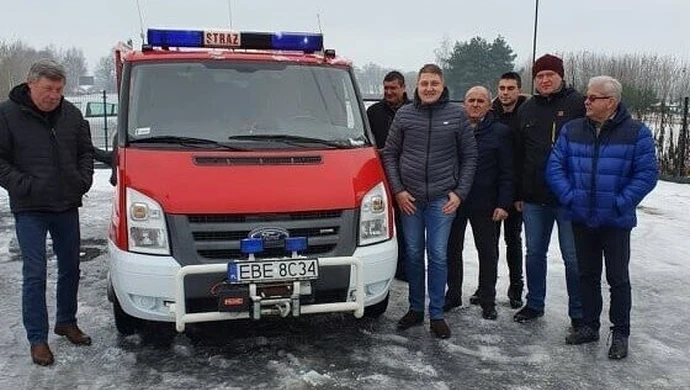 Nowe auta dla OSP z gminy Rozprza