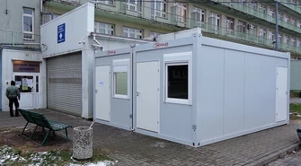 Kontener &#8222;covidowy&#8221; będzie służył pracownikom SOR-u