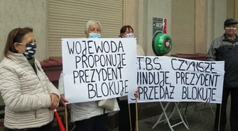 Mieszkańcy Sygietyńskiego dalej bez możliwości wykupu mieszkań