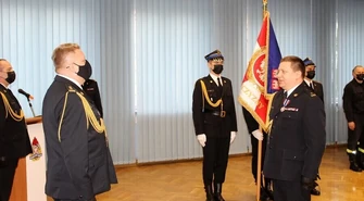 Strażacy uroczyście pożegnali swojego komendanta