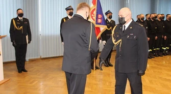 Nowy komendant piotrkowskich strażaków