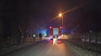 Pożar w Białej, jedna osoba nie żyje