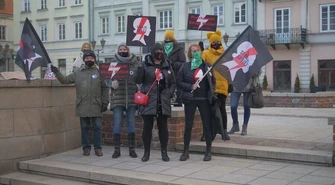 8 marca bez kompromisów. Strajk kobiet w Rynku Trybunalskim