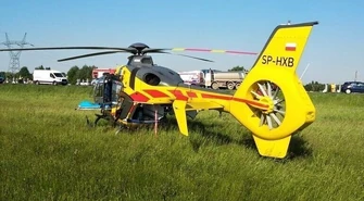 Prasa do makulatury zmiażdżyła pracownikowi dłoń