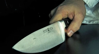 Ugodził nożem kompana od kieliszka