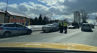 Kolizja w Alei Armii Krajowej