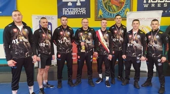 Zapaśnicy AKS przywieźli z Poznania siedem medali