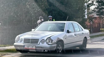 Potrącenie rowerzysty na Wojska Polskiego